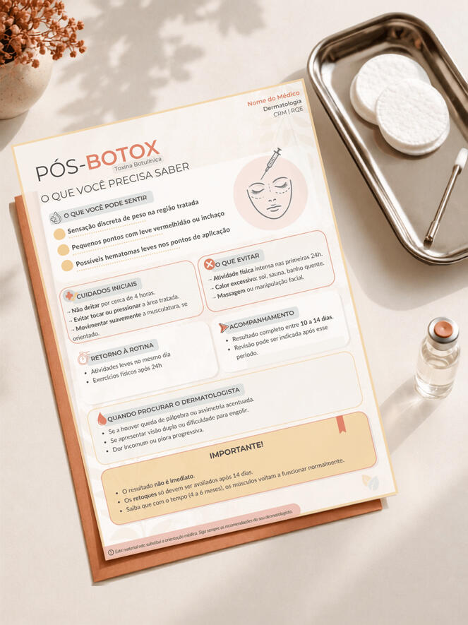 Pós-Botox Pós-Botox